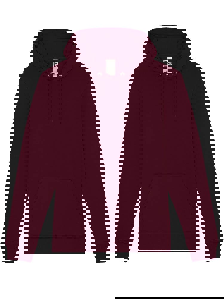  BS Outsider Hoodie, 280 gr/m² - Weinrot (PMS 7428C)