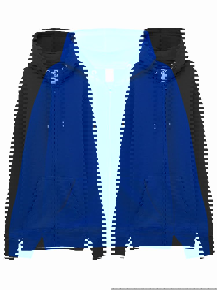 BS Chili Hoodie mit durchgehendem Reißverschluss, 280 gr/m² - Royalblau (PMS 2145C)