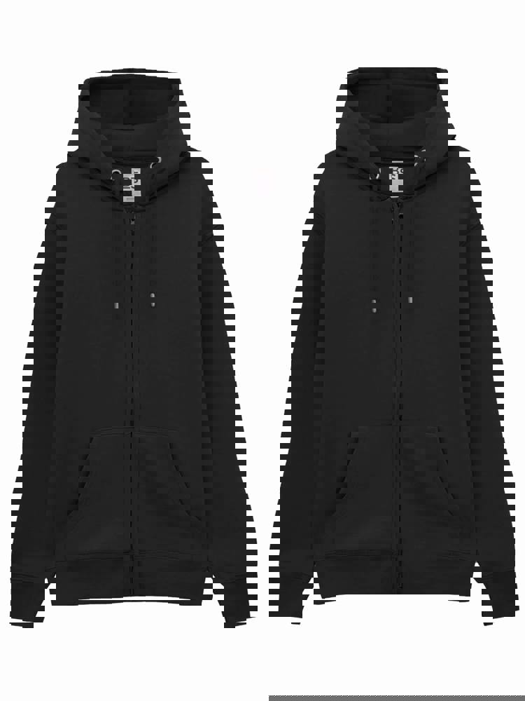 BS Chili Hoodie mit durchgehendem Reißverschluss, 280 gr/m² - Schwarz (Black)