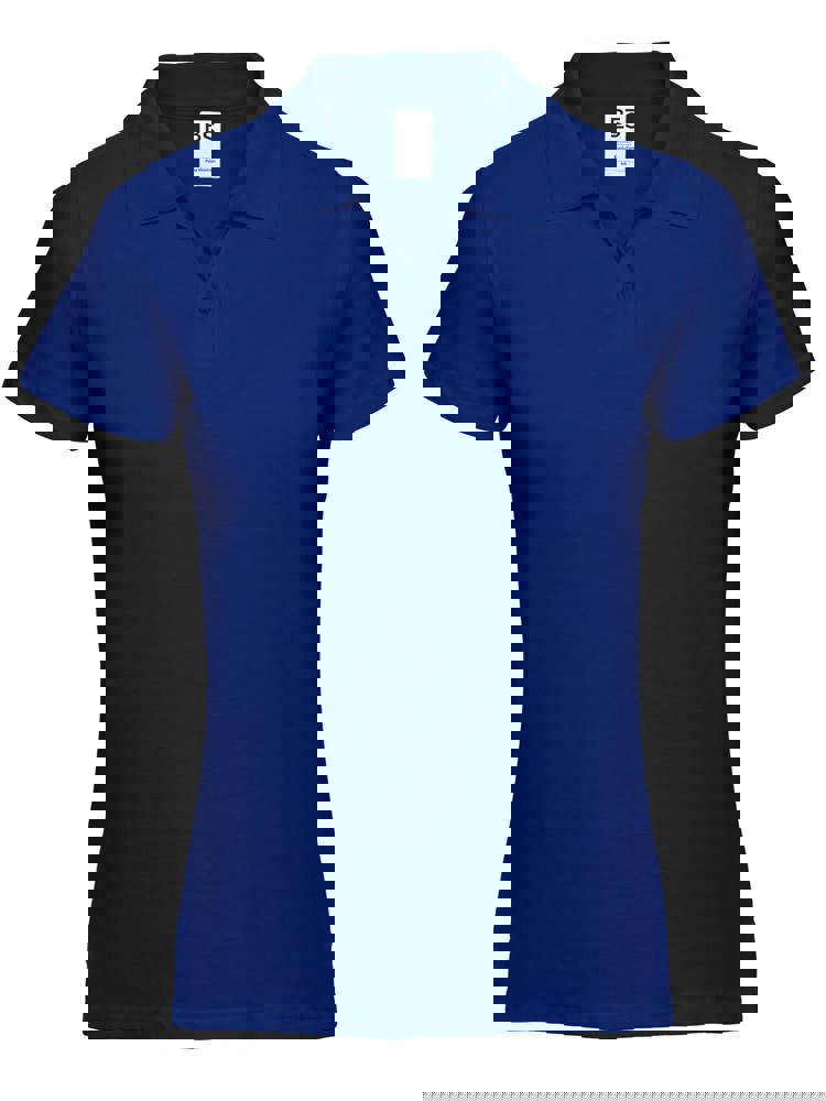 BS Evolution Damen Polo, 180 gr/m² - Royalblau (PMS 2145C)