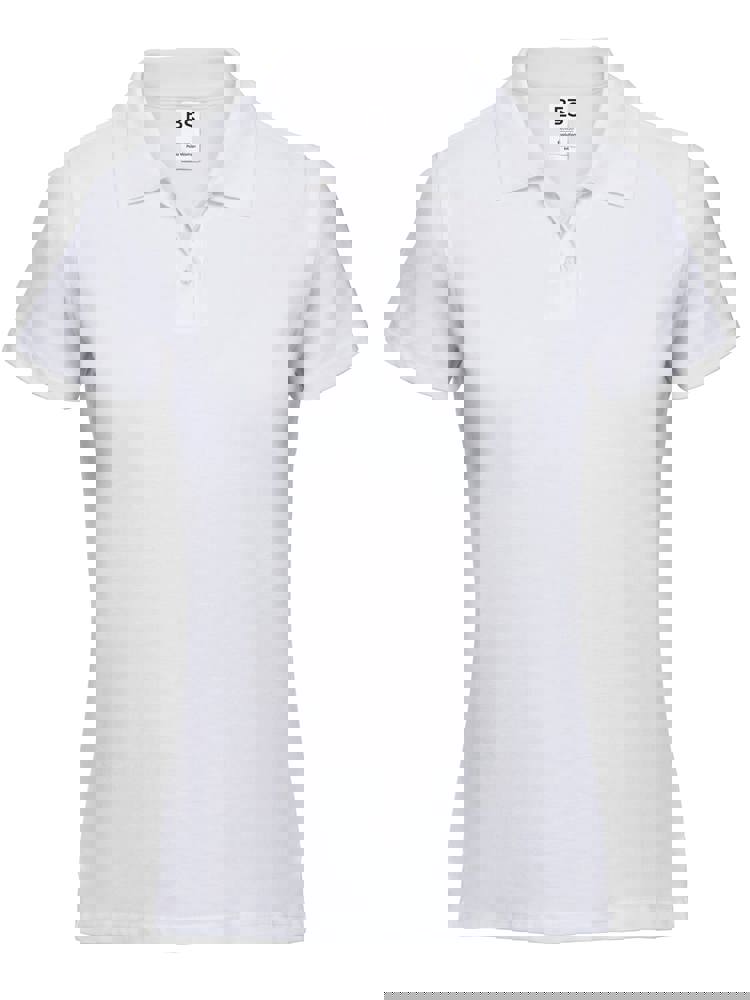BS Evolution Damen Polo, 180 gr/m² - Weiß (WHITE)